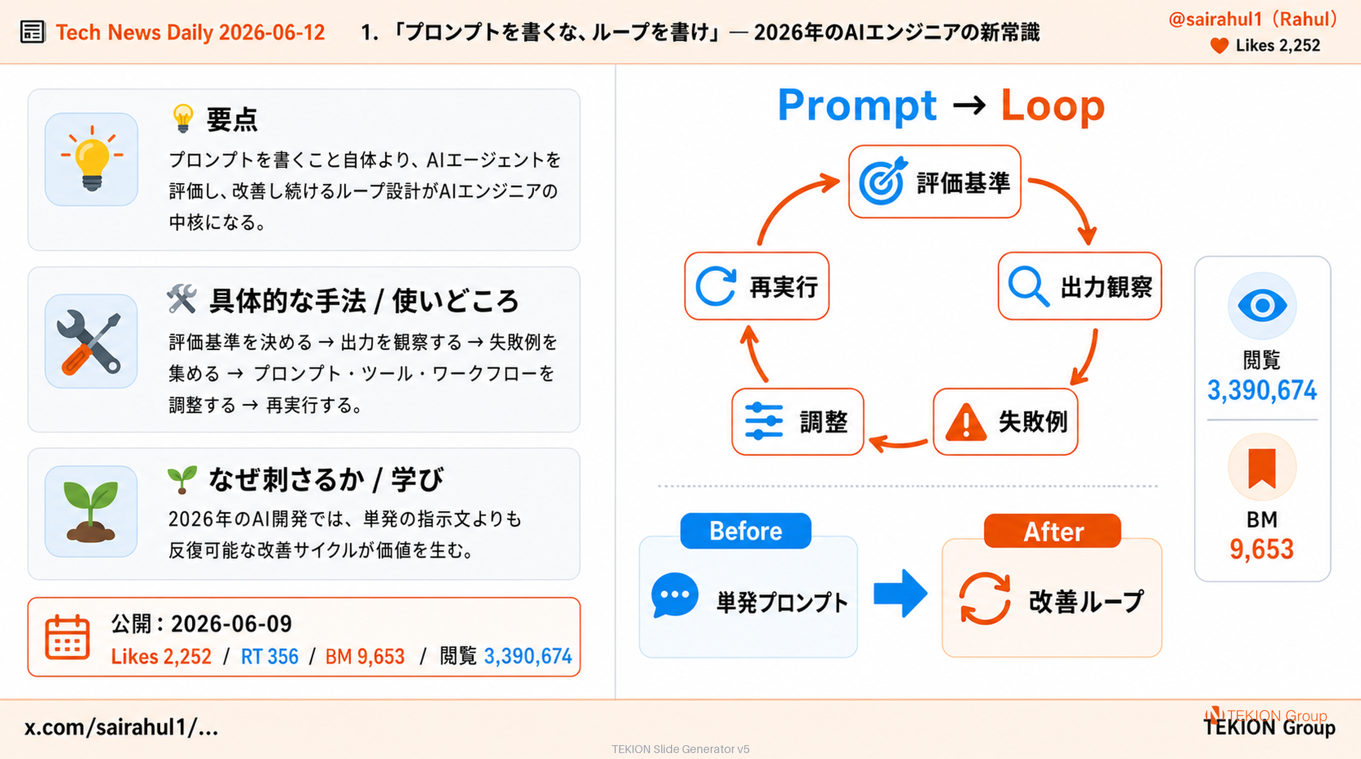 「プロンプトを書くな、ループを書け」— 2026年のAIエンジニアの新常識