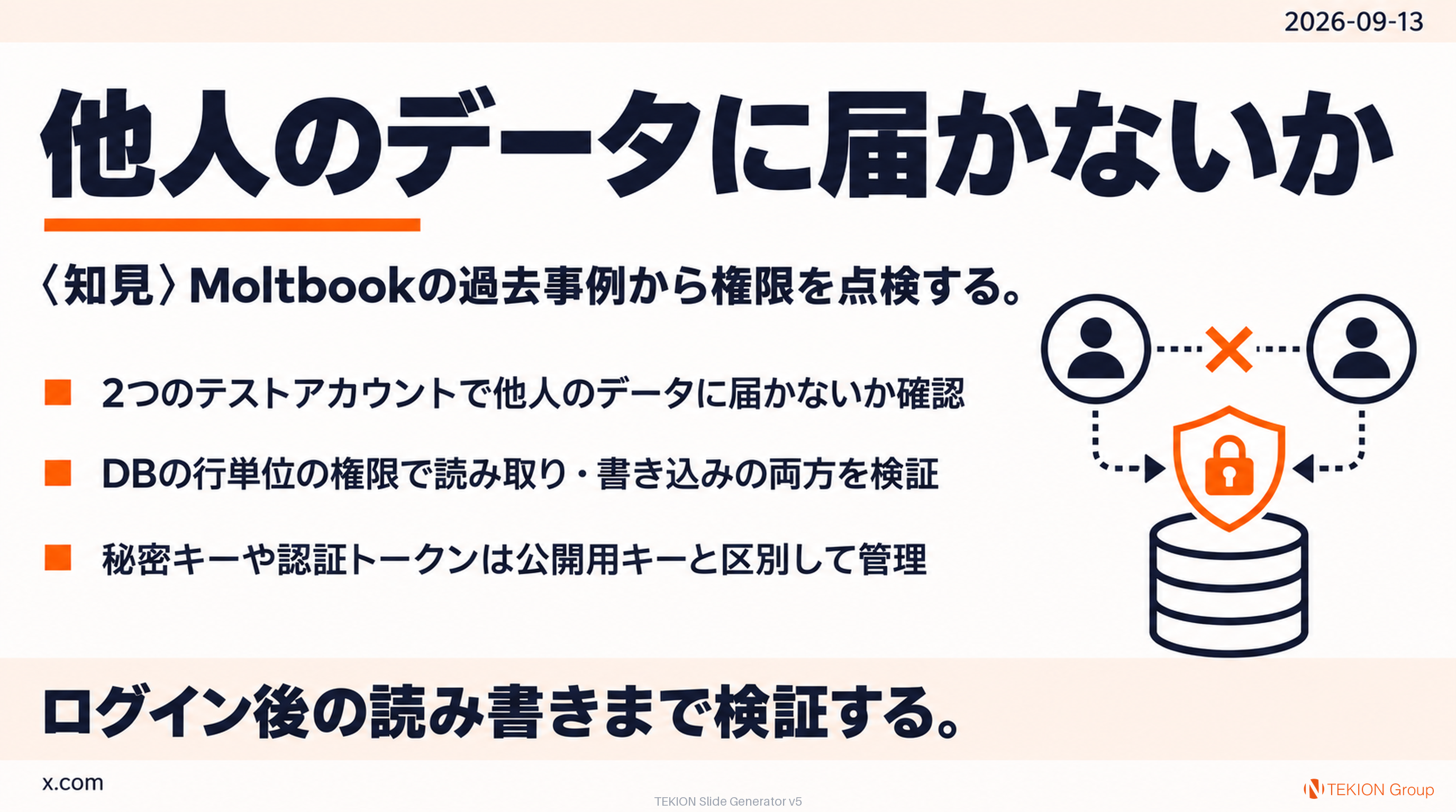 〈知見〉AIで作ったアプリのアクセス権を試す