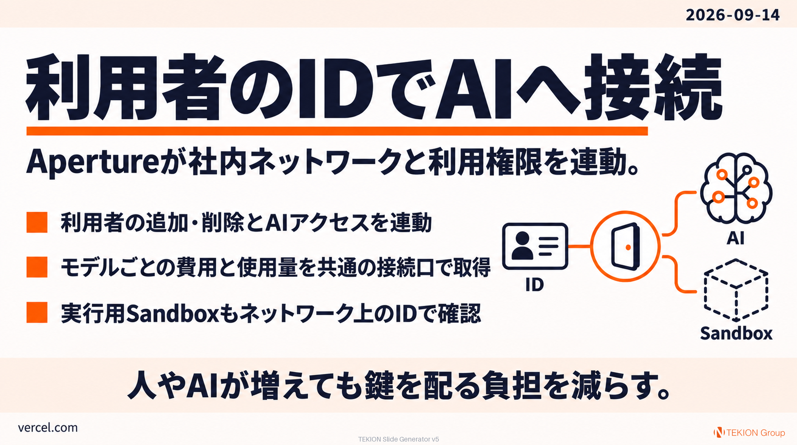 TailscaleのAI接続は利用者のIDで管理