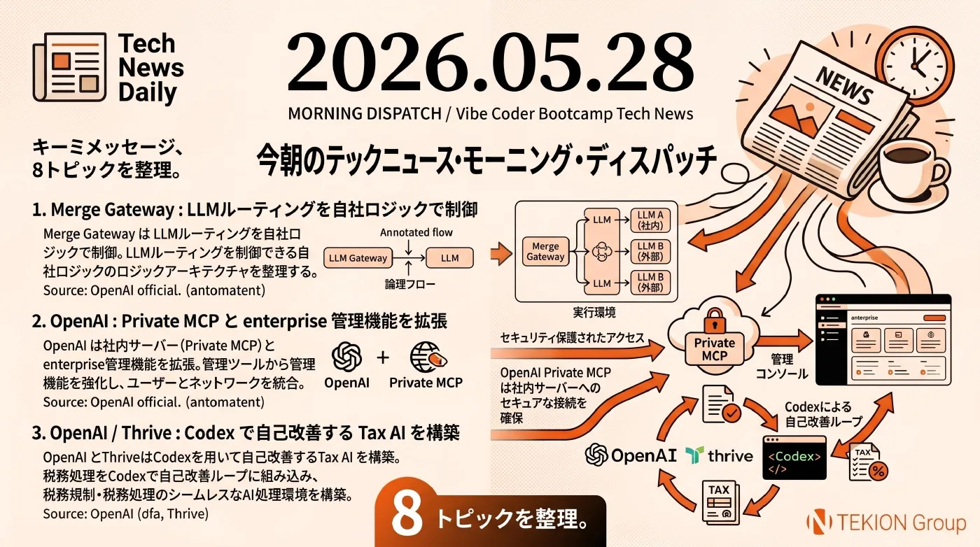 2026-05-28 AIエージェントニュース スライド1/10
