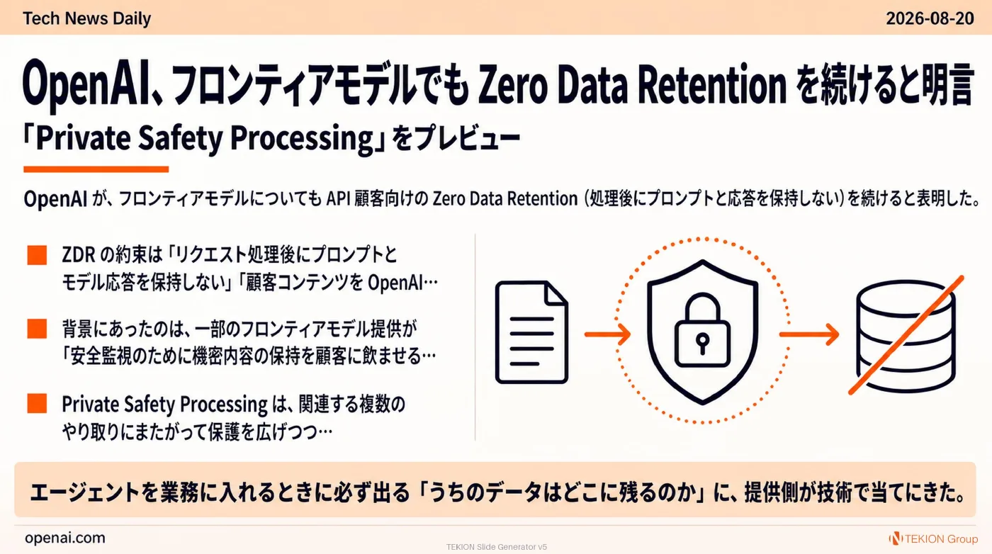 2026-08-20 AIエージェントニュース スライド3/9