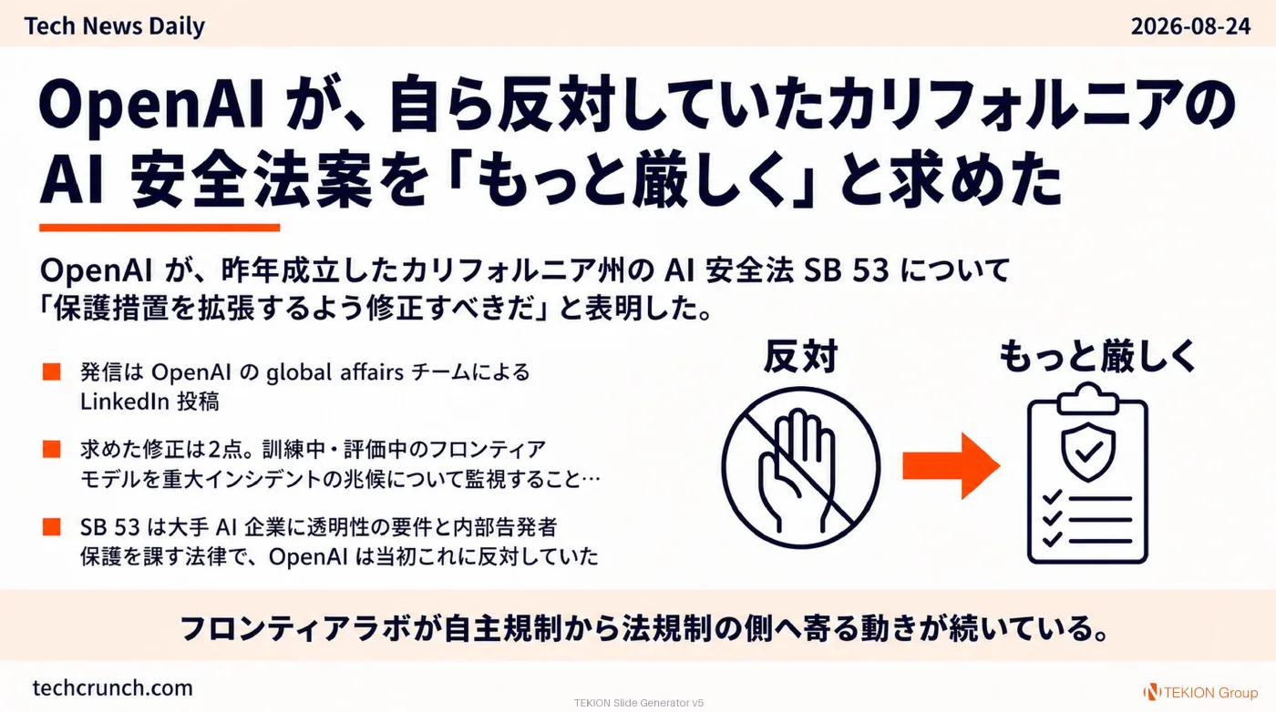 2026-08-24 AIエージェントニュース スライド7/9