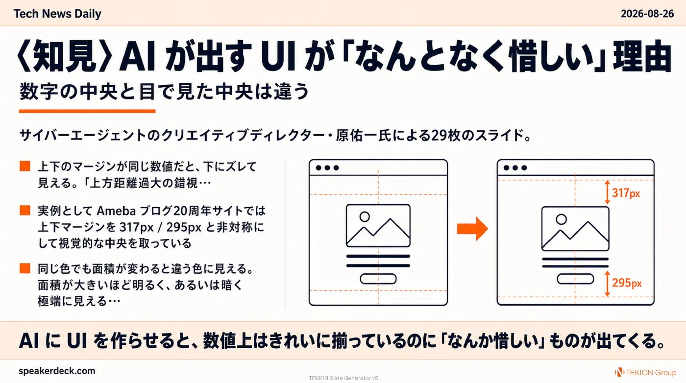 2026-08-26 AIエージェントニュース スライド9/10